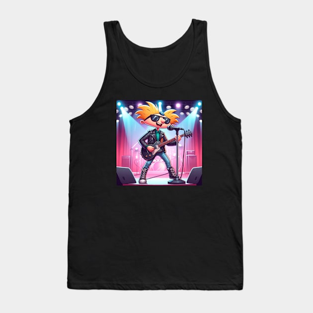 Arnold Rockstar Tank Top by artxlife